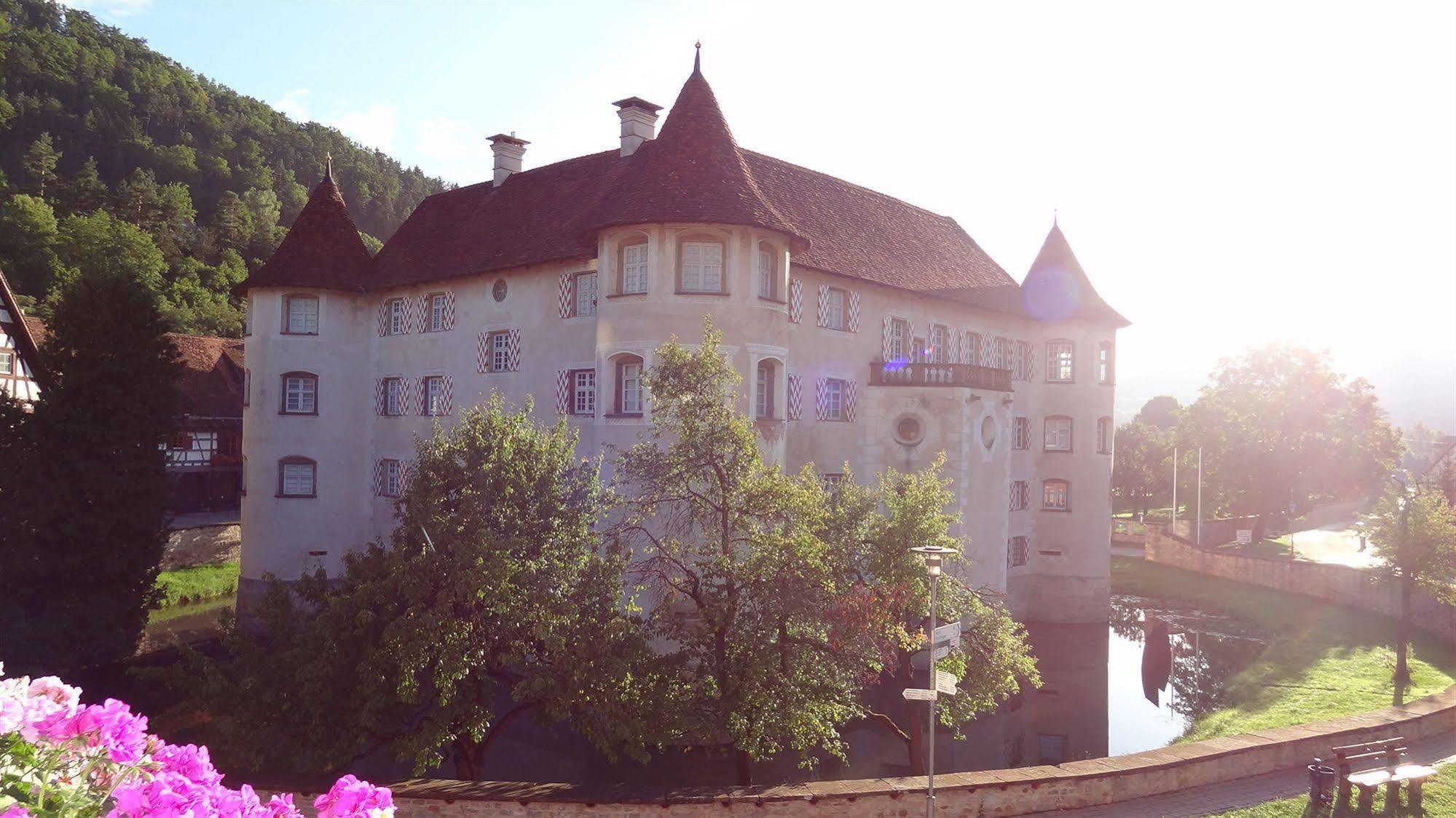 גלאט Privathotel Garni Zur Freystatt Am Wasserschloss מראה חיצוני תמונה